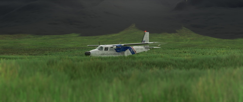 Britten-Norman BN-2 Islander weathered/washed out - Icelandic Coast Guard TF-SIF - fictional