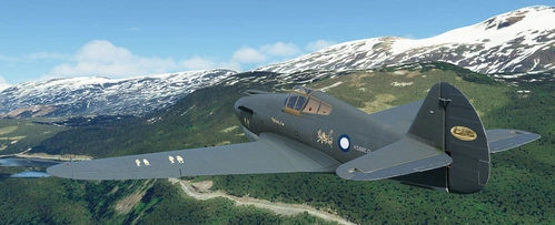 P-40B Tomahawk BigRadials Blue-Grey X168CO