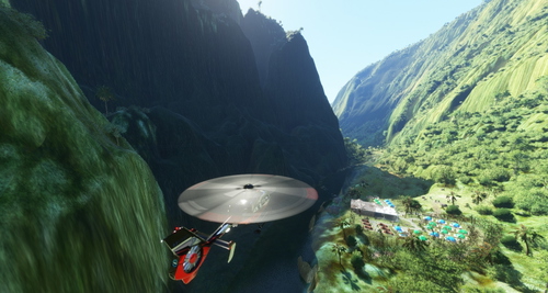 Helipad - Gîte d'Îlet Boulon 