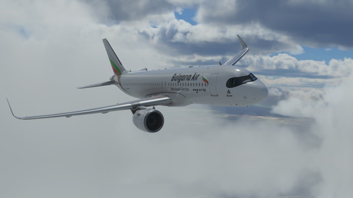[A32NX] Bulgaria Air - България Ер   8K   ultra (2 Versions)