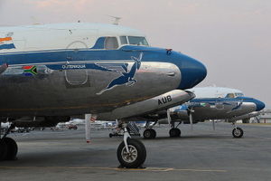 South African Airways Old Livery DC-6 (Outeniqua DC-4 Colors) thumbnail 8