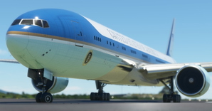 Air Force One / US Air Force / USAF CaptainSim 777-300ER thumbnail 6