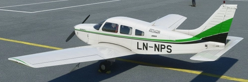 JF Piper Warrior II - LN-NPS