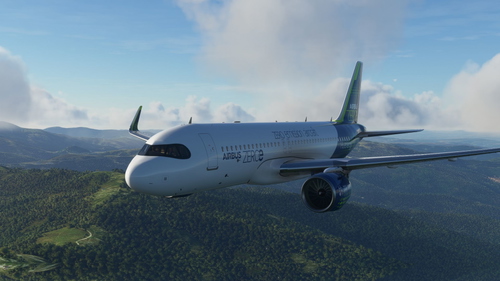  A320 Airbus zero-emission concept 8K