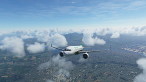 [A32NX] EVA Airline A320Neo Livery [Present Pattern] thumbnail 5