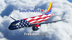 [A32NX] Southwest Airlines · Freedom One - [8K] Ultra Quality thumbnail 1