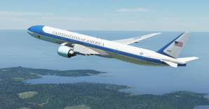 Air Force One / US Air Force / USAF CaptainSim 777-300ER thumbnail 1