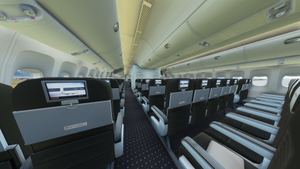 Air Canada B777 interior thumbnail 6