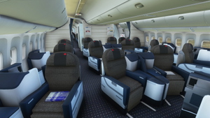 Air Canada B777 interior thumbnail 2