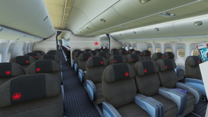 Air Canada B777 interior thumbnail 3