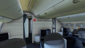 Air Canada B777 interior thumbnail 1