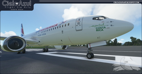 Air Costa Rica | TI-BGV | Bredok3D 737M8 (7.5K)