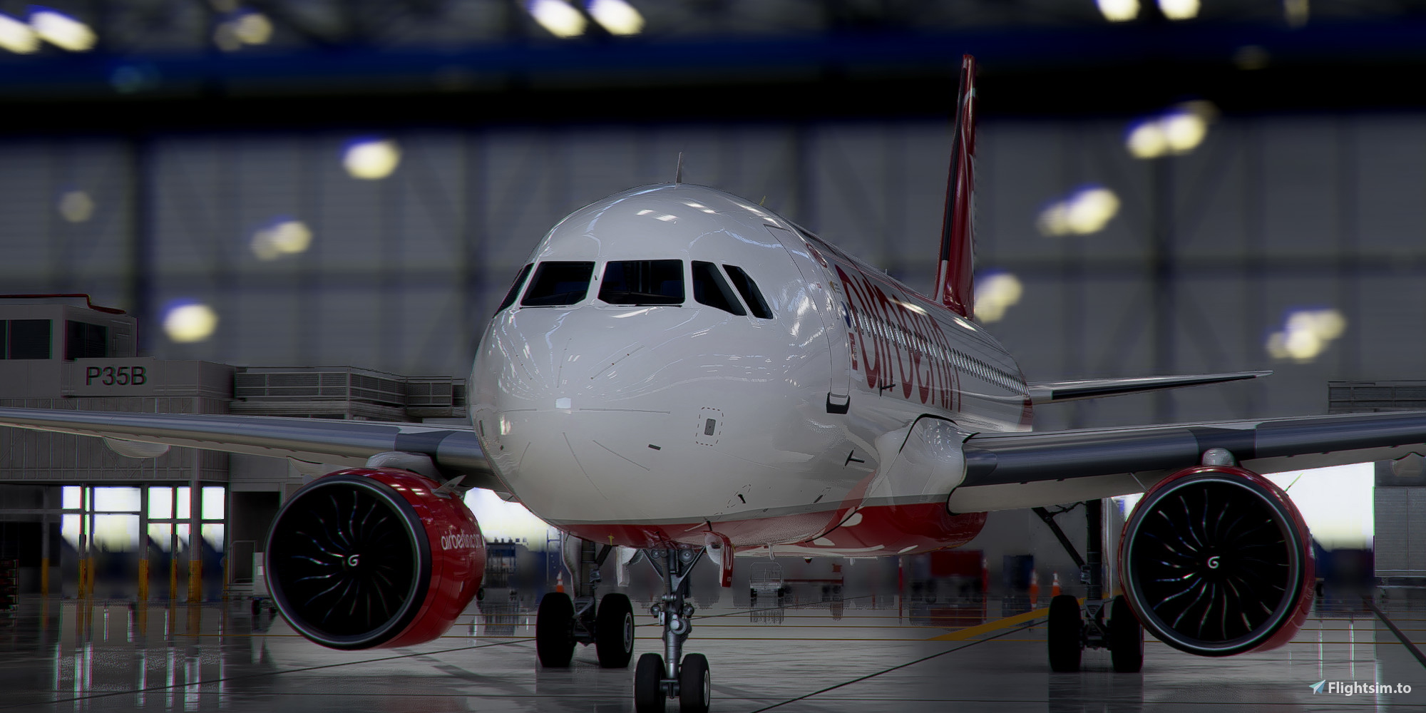 [A32NX] Airbus A320neo Air Berlin D-ABNJ in 6k - Image 1