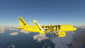 Airbus A320Neo (Asobo) Spirit Airlines "Home of the Bare Fare" N901NK | 4K thumbnail 1