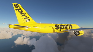 Airbus A320Neo (Asobo) Spirit Airlines "Home of the Bare Fare" N901NK | 4K thumbnail 6
