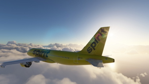 Airbus A320Neo (Asobo) Spirit Airlines "Home of the Bare Fare" N901NK | 4K thumbnail 5