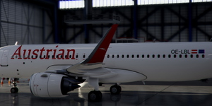 [A32NX] Airbus A320neo Austrian Airlines OE-LBL | as 8k resolution thumbnail 3