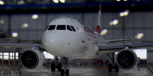 [A32NX] Airbus A320neo Austrian Airlines OE-LBL | as 8k resolution thumbnail 1