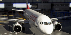 [A32NX] Airbus A320neo Austrian Airlines OE-LBU DIRTY | as 8k resolution thumbnail 8