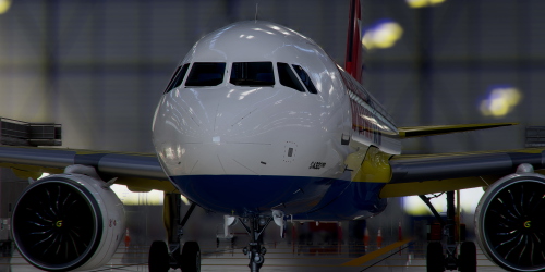 [A32NX] Airbus A320neo Balair CTA HB-IPM | as 8k resolution