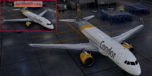 [A32NX] Airbus A320neo Condor D-AICP | as 8k resolution thumbnail 9