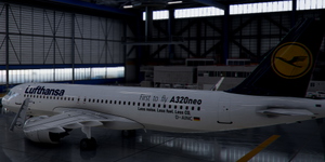 [A32NX] Airbus A320neo LUFTHANSA D-AINC dirty in 8k thumbnail 4