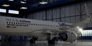 [A32NX] Airbus A320neo LUFTHANSA D-AINC dirty in 8k thumbnail 5