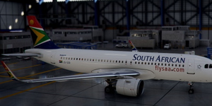 [A32NX] Airbus A320neo South African Airways ZS-SZO in 8k thumbnail 6