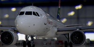 [A32NX] Airbus A320neo South African Airways ZS-SZO in 8k thumbnail 1
