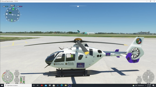 Airbus H135 Regal Cinemas livery