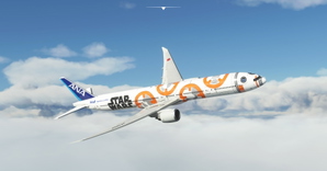 All Nippon Airways / ANA Star Wars BB-8 CaptainSim 777-300ER thumbnail 1