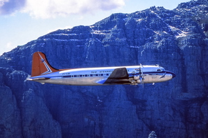 South African Airways Old Livery DC-6 (Outeniqua DC-4 Colors) thumbnail 13