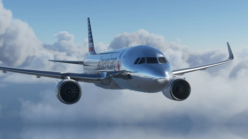 [A32NX] American Airlines chromed edition 8K ultra