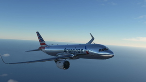 [A32NX] American Airlines chromed edition 8K ultra thumbnail 15