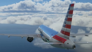 [A32NX] American Airlines chromed edition 8K ultra thumbnail 10