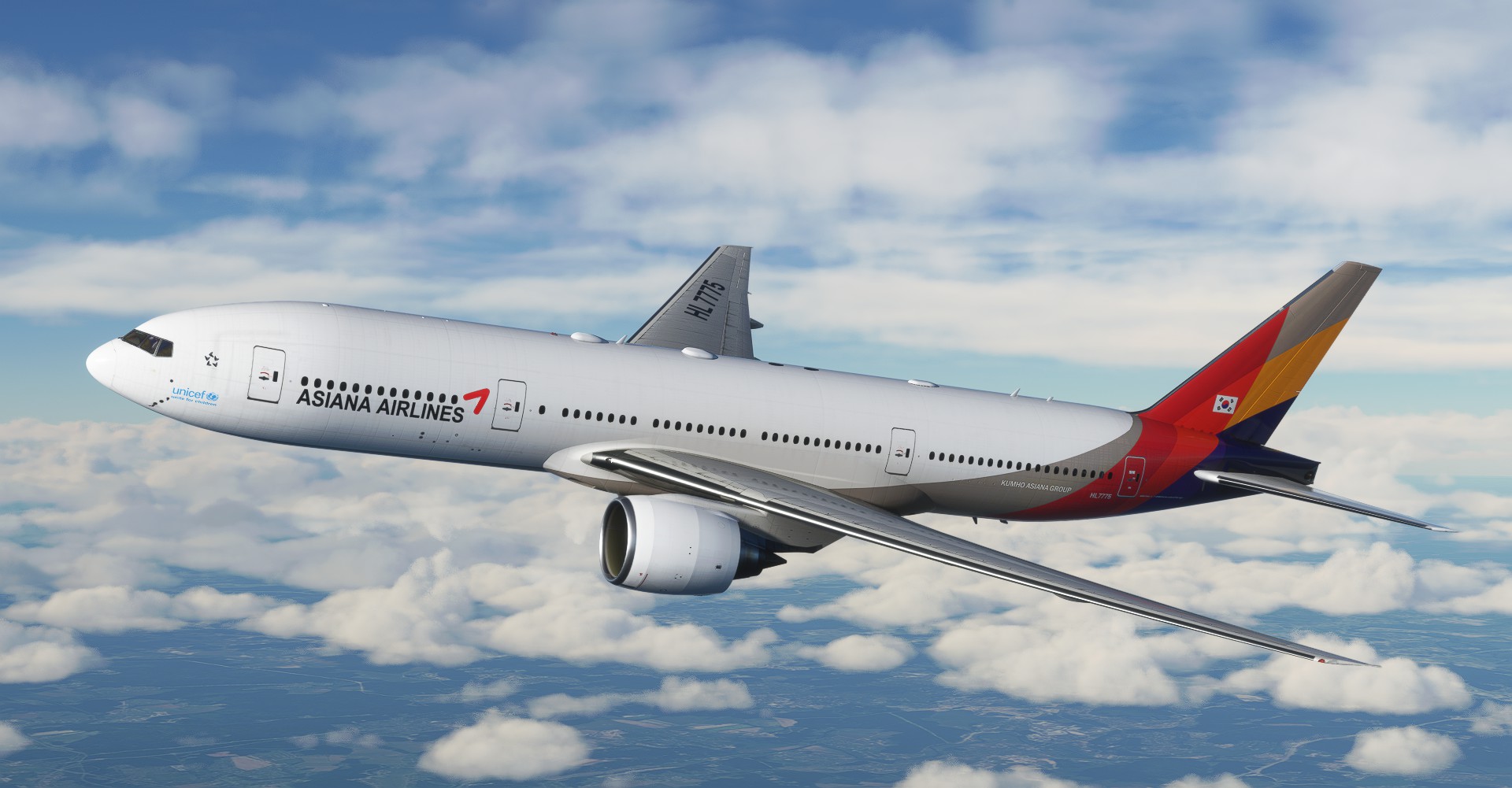 Asiana Airlines CaptainSim 777-200ER - Image 1