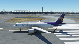 Asobo A320neo Thai Airways HS-TXD [8K] thumbnail 4
