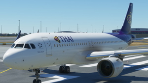 Asobo A320neo Thai Airways HS-TXD [8K] thumbnail 5