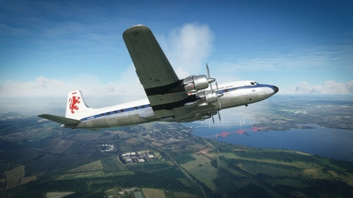 PMDG DC-6B Caledonian