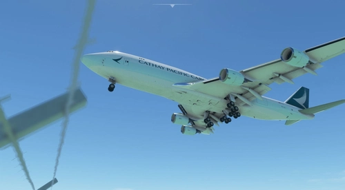 B747-8F Cathay Pacific Cargo v3.2.0 [8K ULTRA] (No mirror)