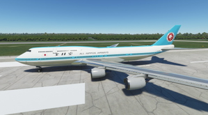B747-8i All Nippon Airways ANA (Retro Mohican Livery) v0.9.x2 [8K ULTRA] (No mirror) thumbnail 3