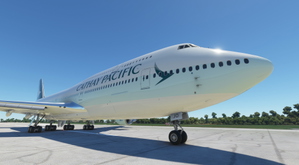 B747-8i Cathay Pacific v2.2.0 [8K ULTRA] (No mirror) thumbnail 5