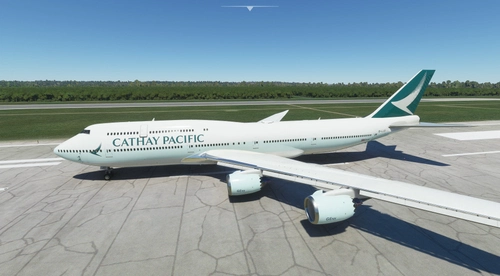 B747-8i Cathay Pacific v2.2.0 [8K ULTRA] (No mirror)