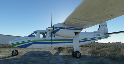 BBS BN-2 Islander HighlandAir Express