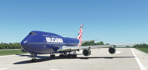 Boeing 747 MUCKA66 Livery