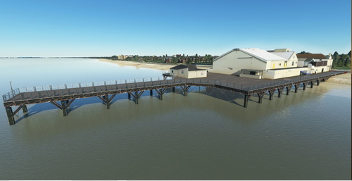 Bognor Regis Pier, Sussex, UK. Handcrafted for MSFS
