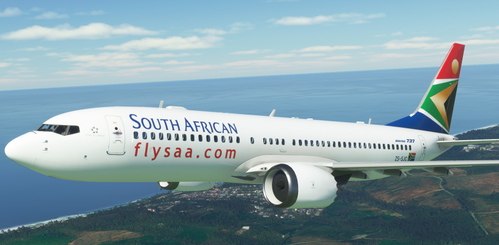 Bredok3D 737 MAX 8 | South African Airways