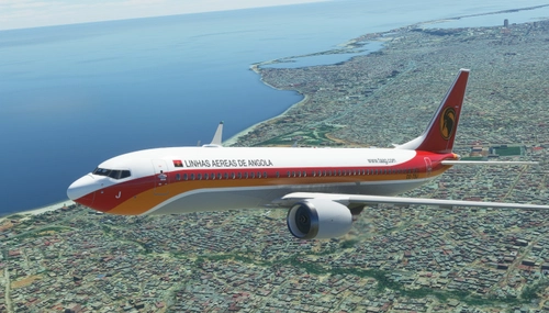 Bredok3D 737 MAX 8 | TAAG Angola Airlines
