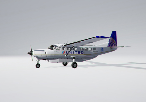 C208B United Airlines Fictional
