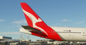 Qantas (2016 livery) "Deborah Lawrie" and "Miranda Kerr" CaptainSim 777-300ER thumbnail 3